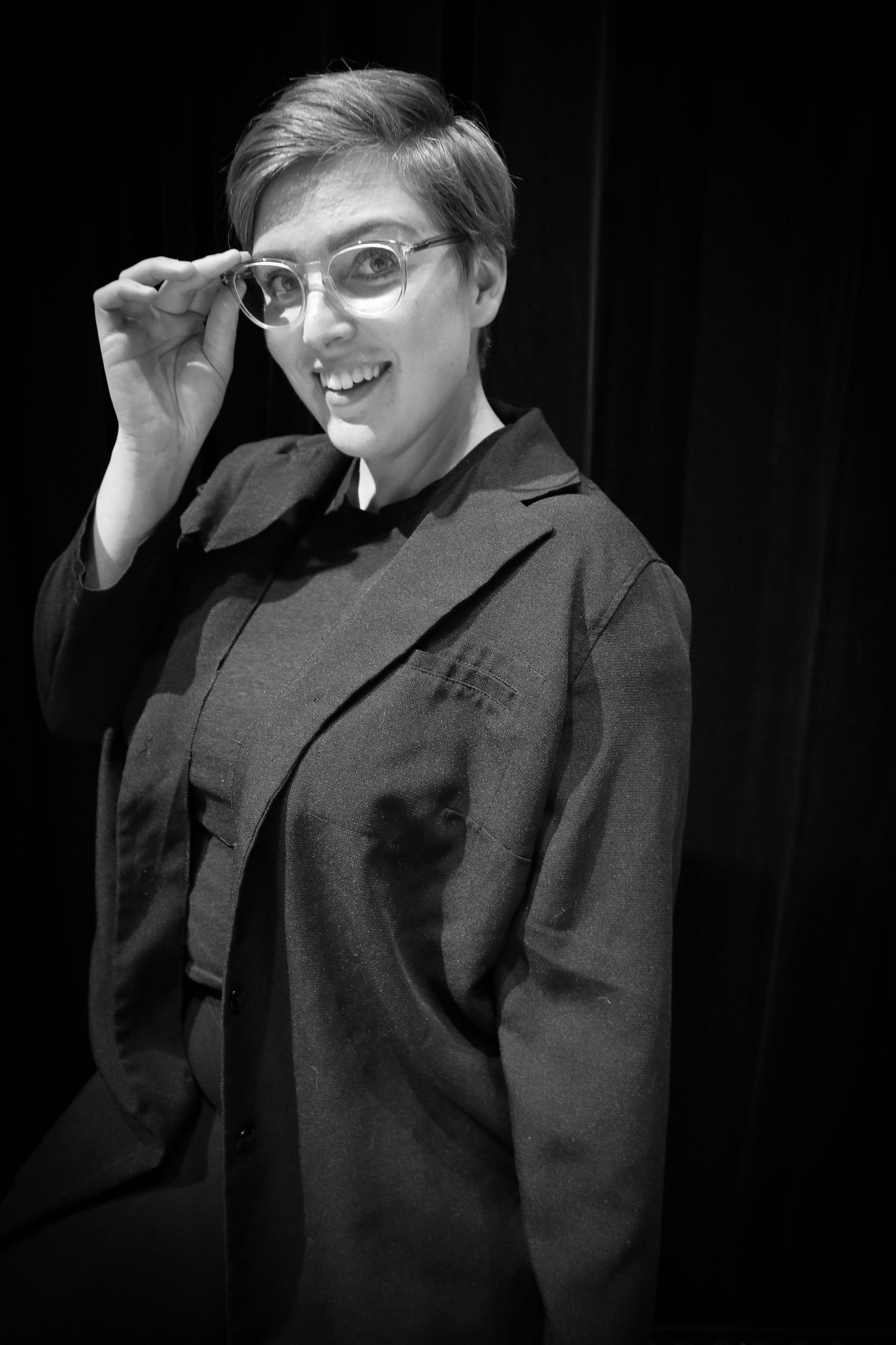 Hanna är alt i Örebro University Choir